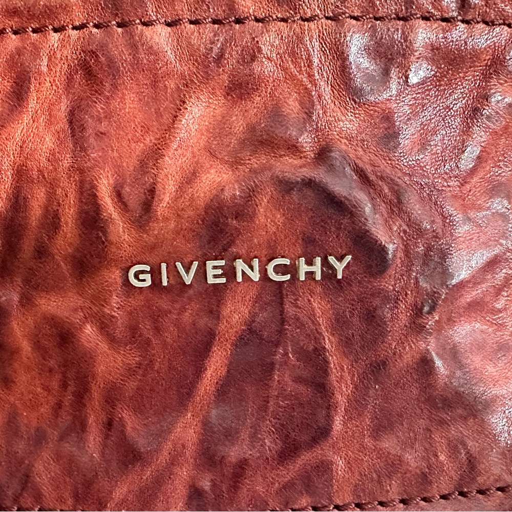 Givenchy Pandora mini Mahogany Leather crossbody Bag - Picture 4 of 13